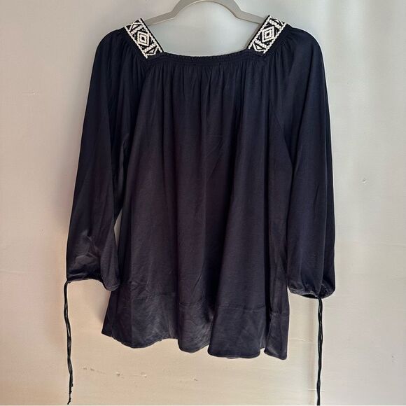 Dorothee Schumacher cotton navy blouse XS - Picture 2 of 7